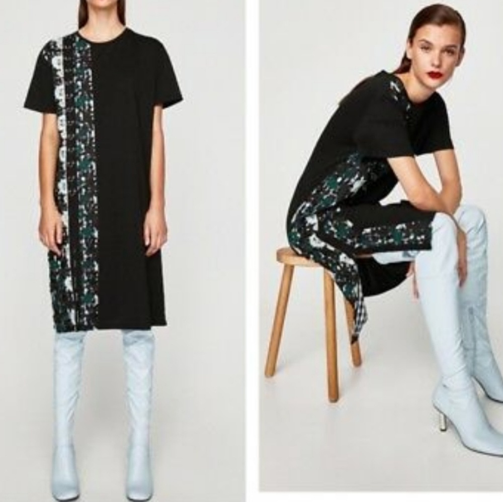 NWOT Zara Shirt Dress